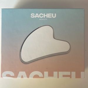 NWT Sacheu Stainless Steel Guasha Beauty Tool